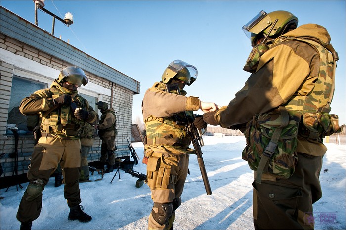 Đặc nhiệm FSB của Nga tập trận chiến thuật tại Zauralskiy, khu vực Kurgan.